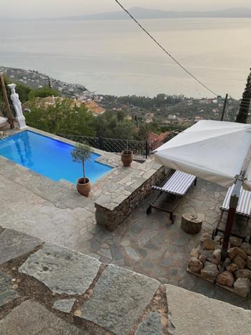 The Villa Of Blues Kalamata Bagian luar foto